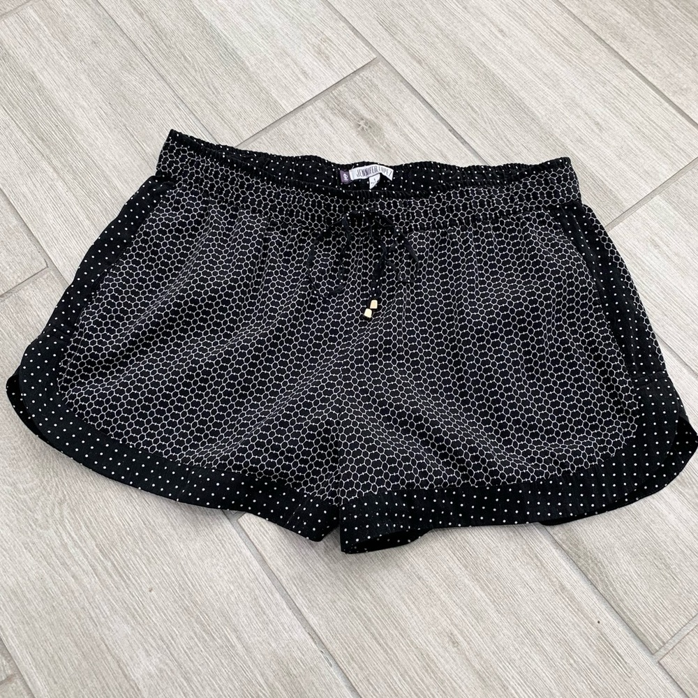 Jessica Simpson black polka dot shorts